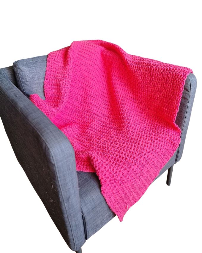 Miniplaid Roos in pittig roze - ZETTElen Handwerk Atelier 1