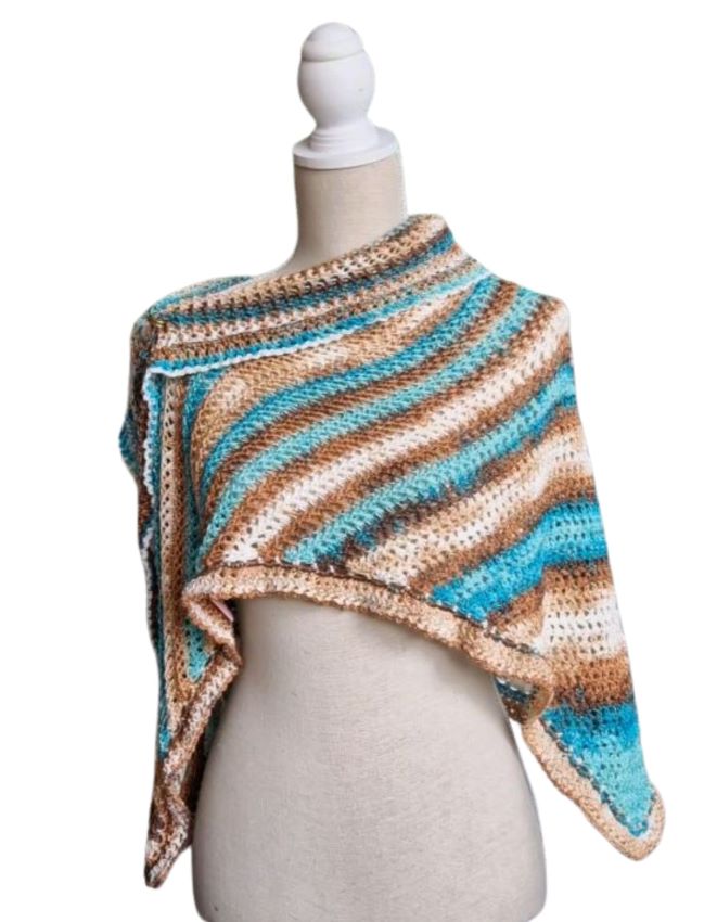 Omslagsjaal Gina witte achtergrond