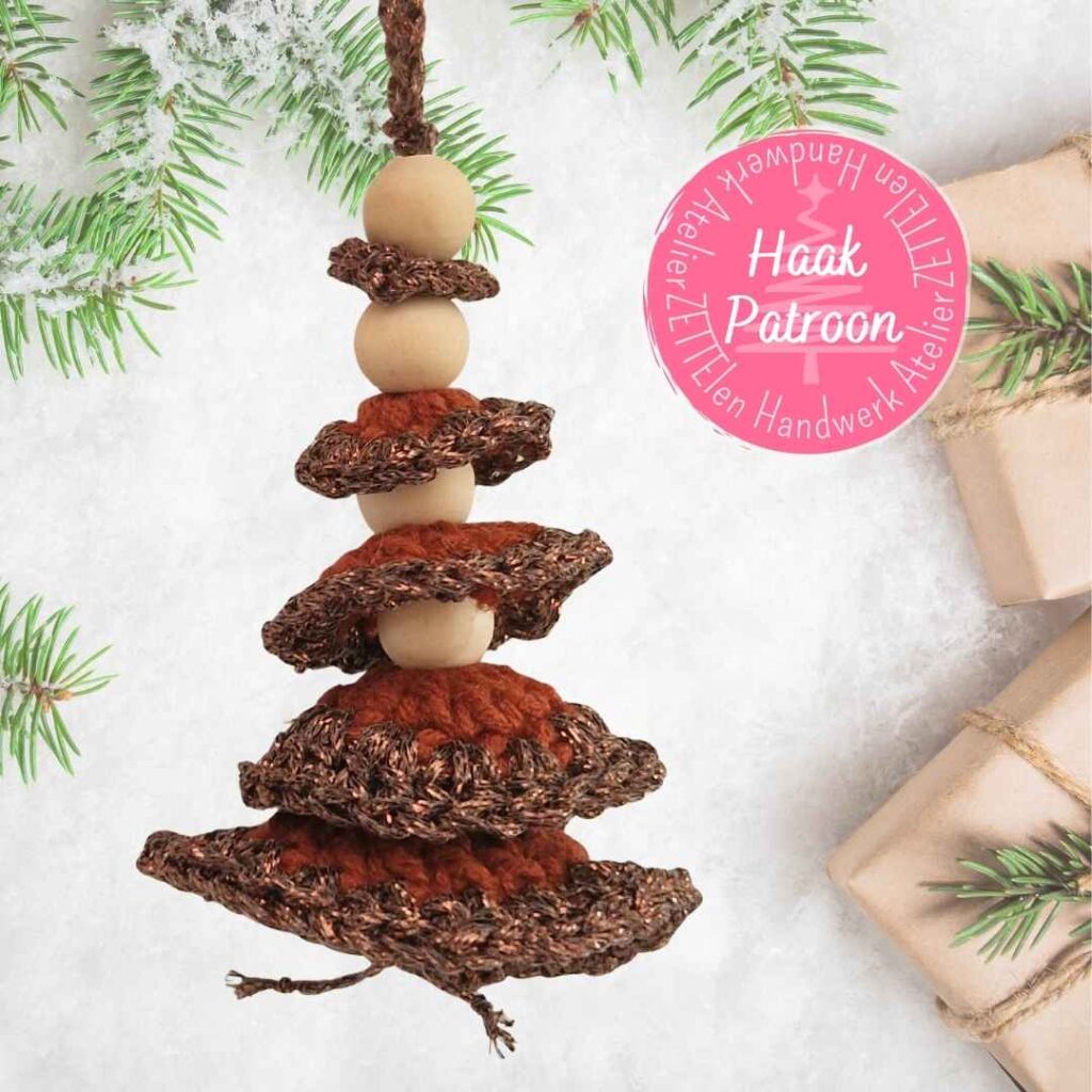 Avondgloed - Haakpatroon Kerstboom